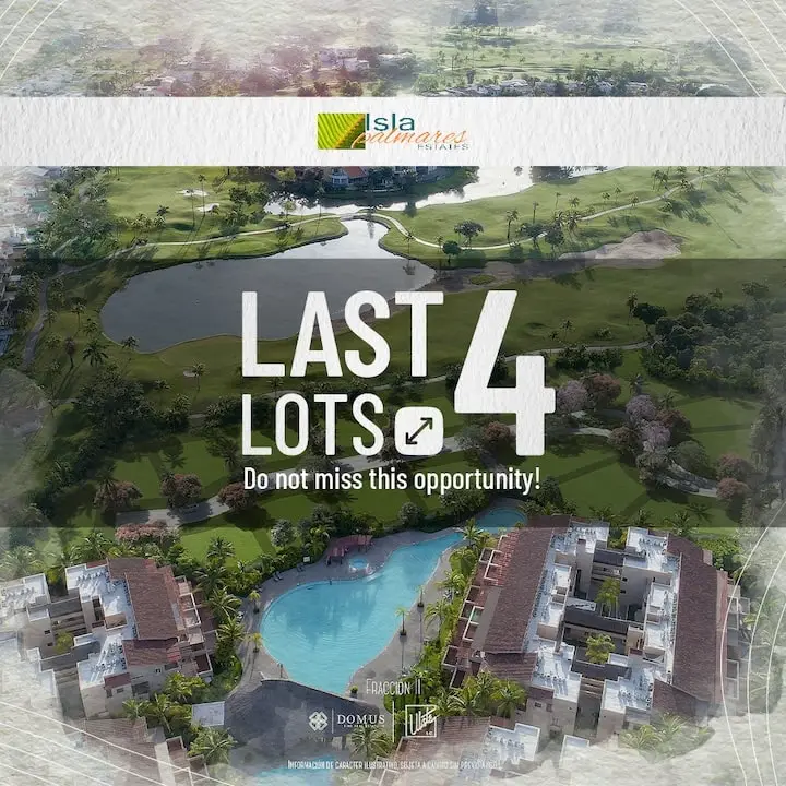 Last lots available at Isla Palmares