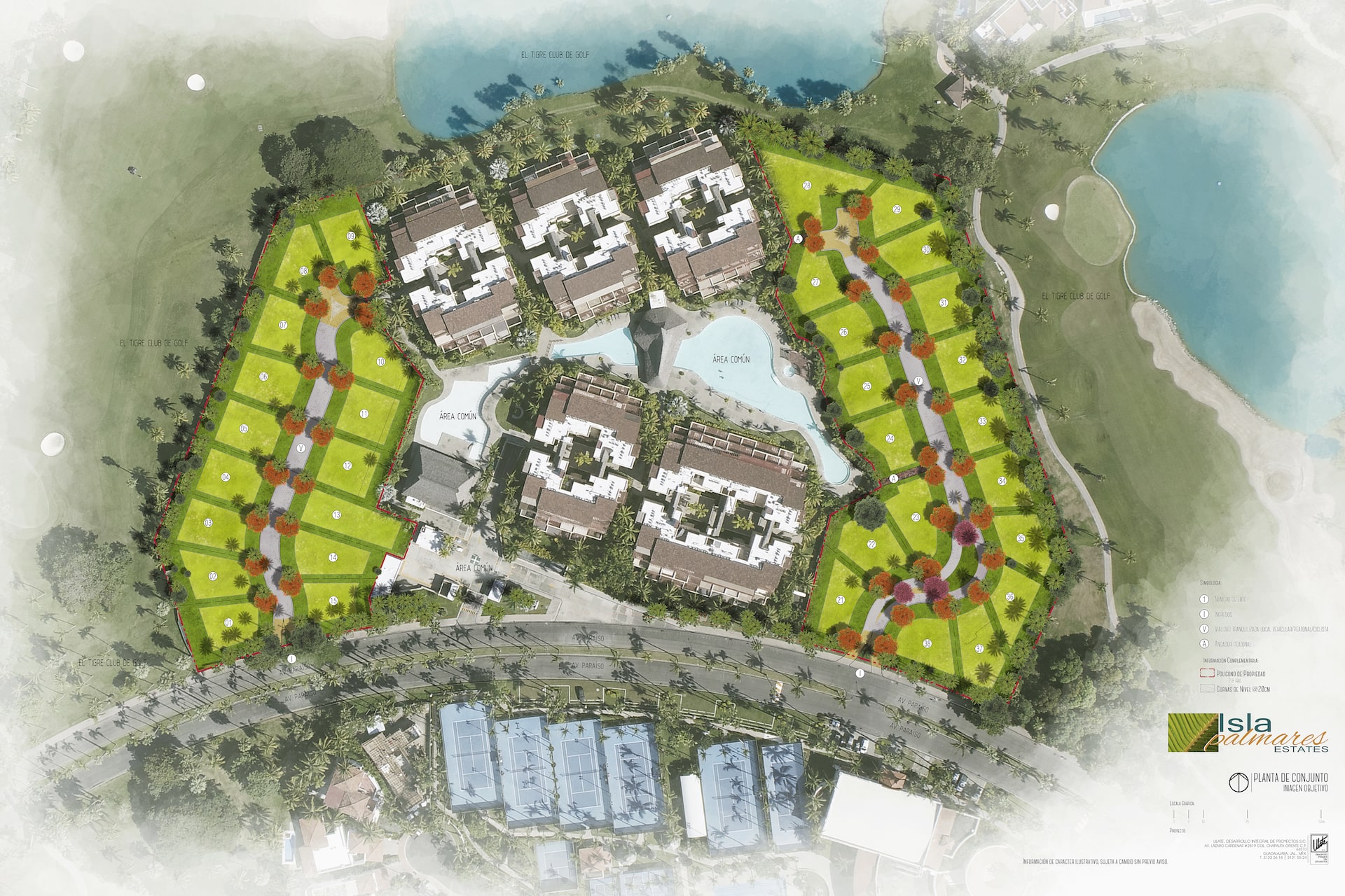 Isla Palmares Estates Master Plan